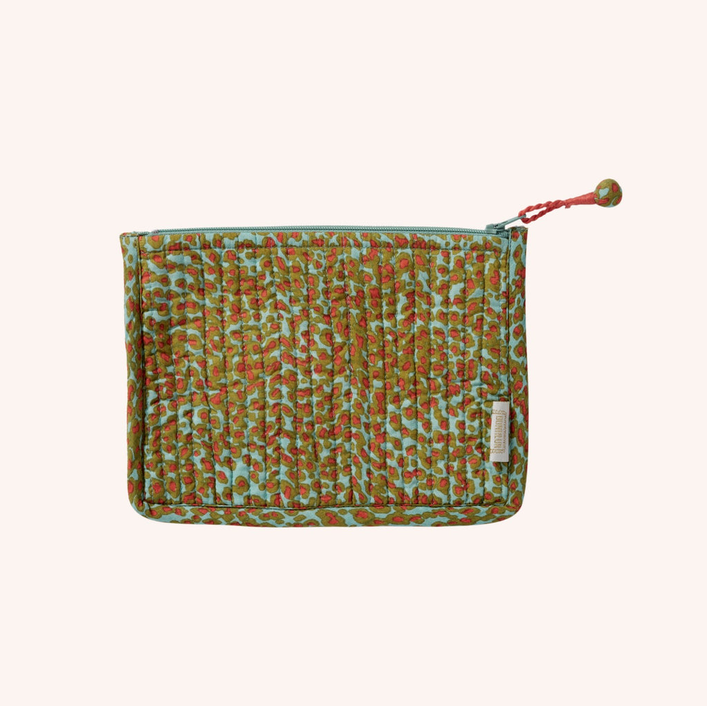 POUCH Savane Blue Green