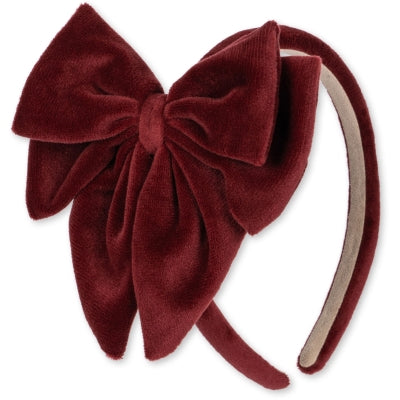 jolly red velvet hairbrace